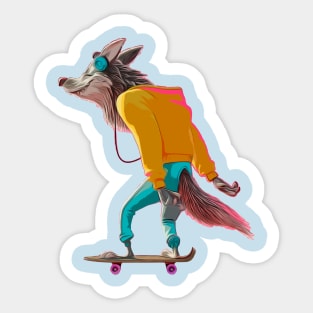 skateboard Sticker